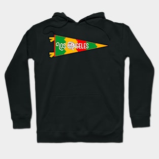 Los Angeles Flag Pennant Hoodie